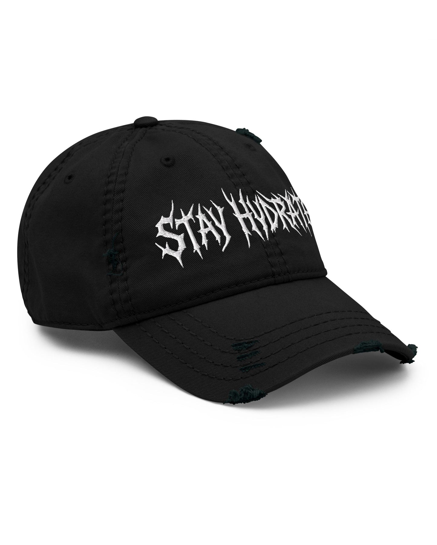 Stay Hydrated Distressed Dad Hat
