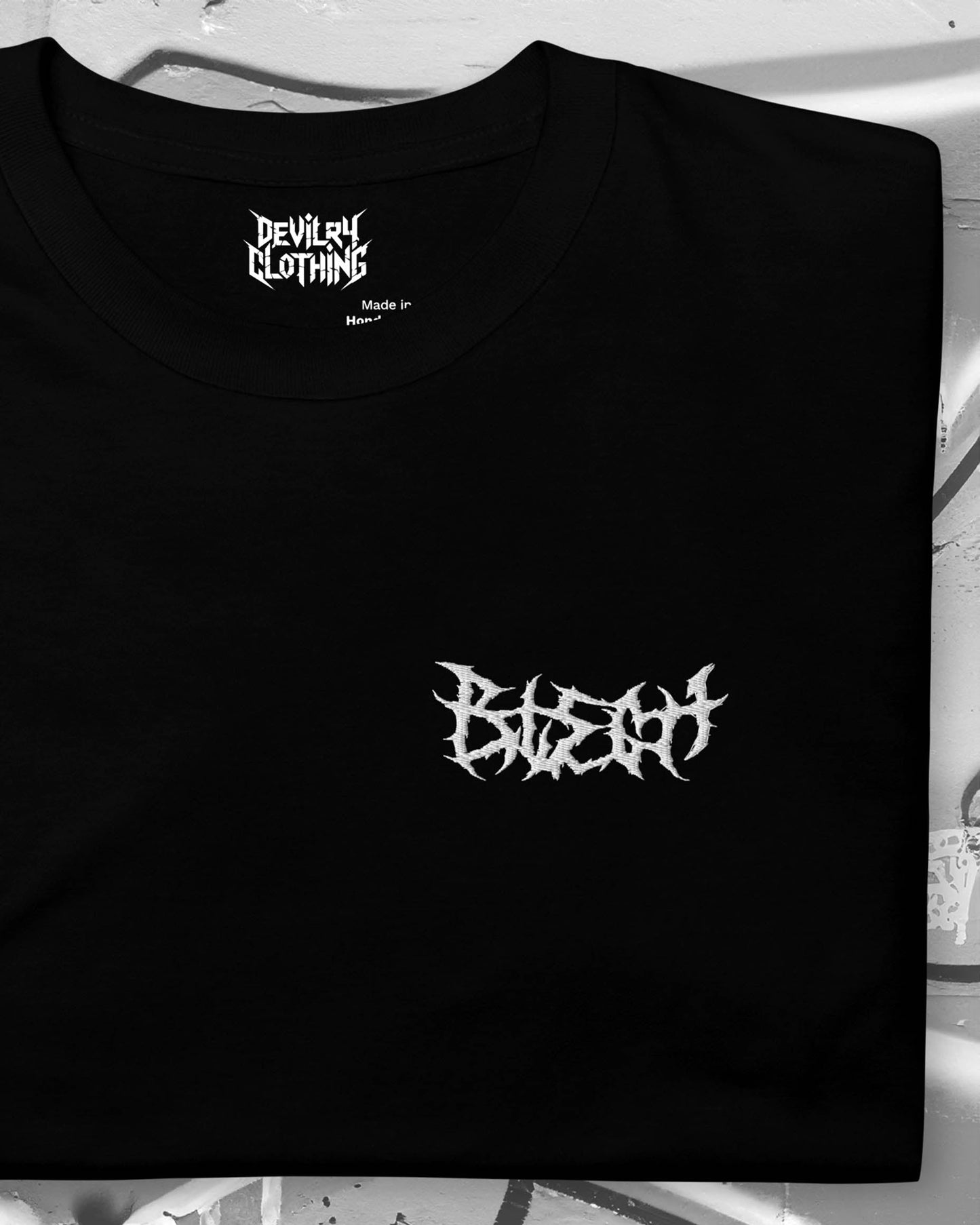 Straight Outta the Pit Embroidered T-Shirt