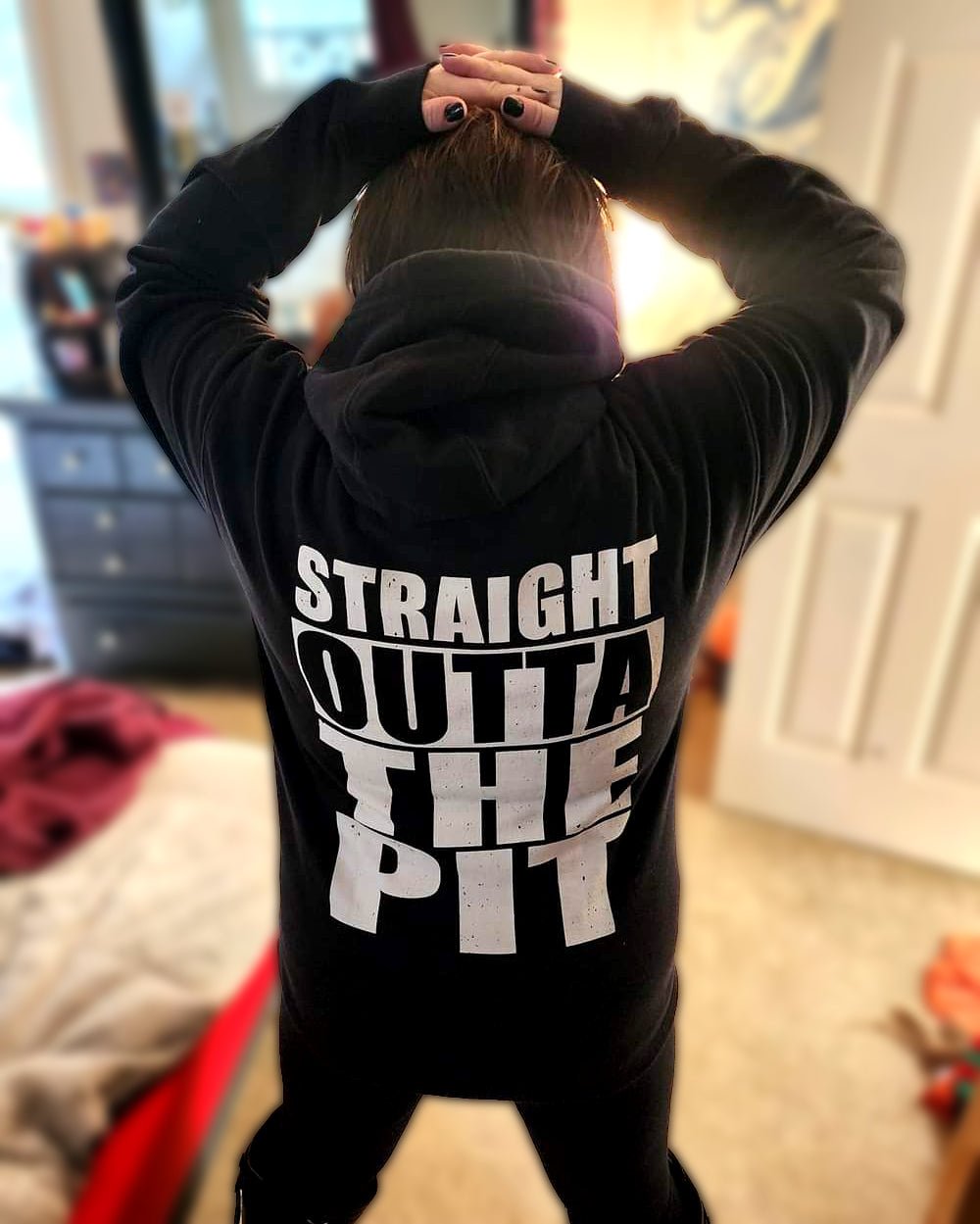 Straight Outta The Pit Hoodie