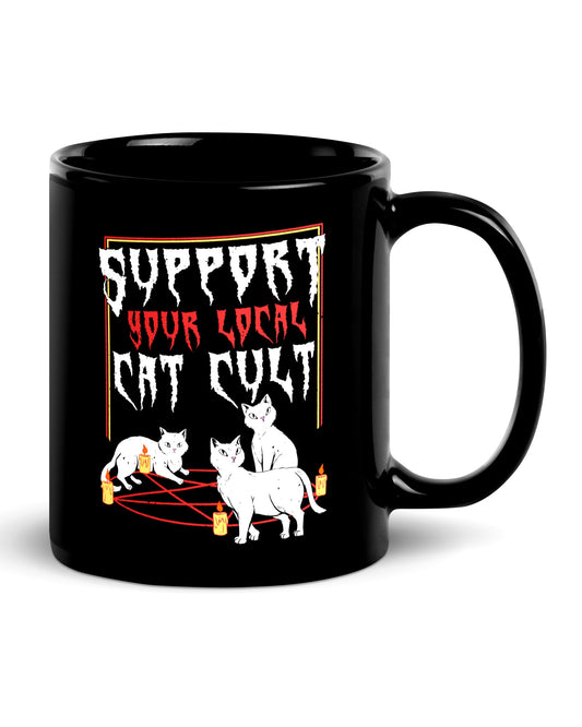 Support Your Local Cat Cult Mug