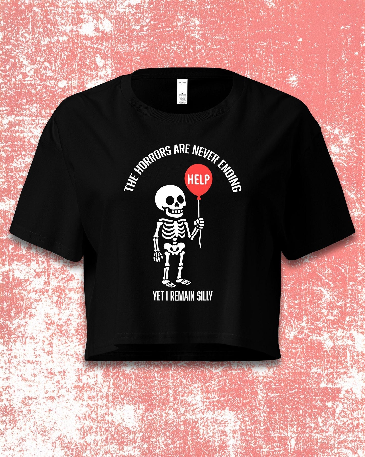 The Horrors Are Never Ending Crop Top