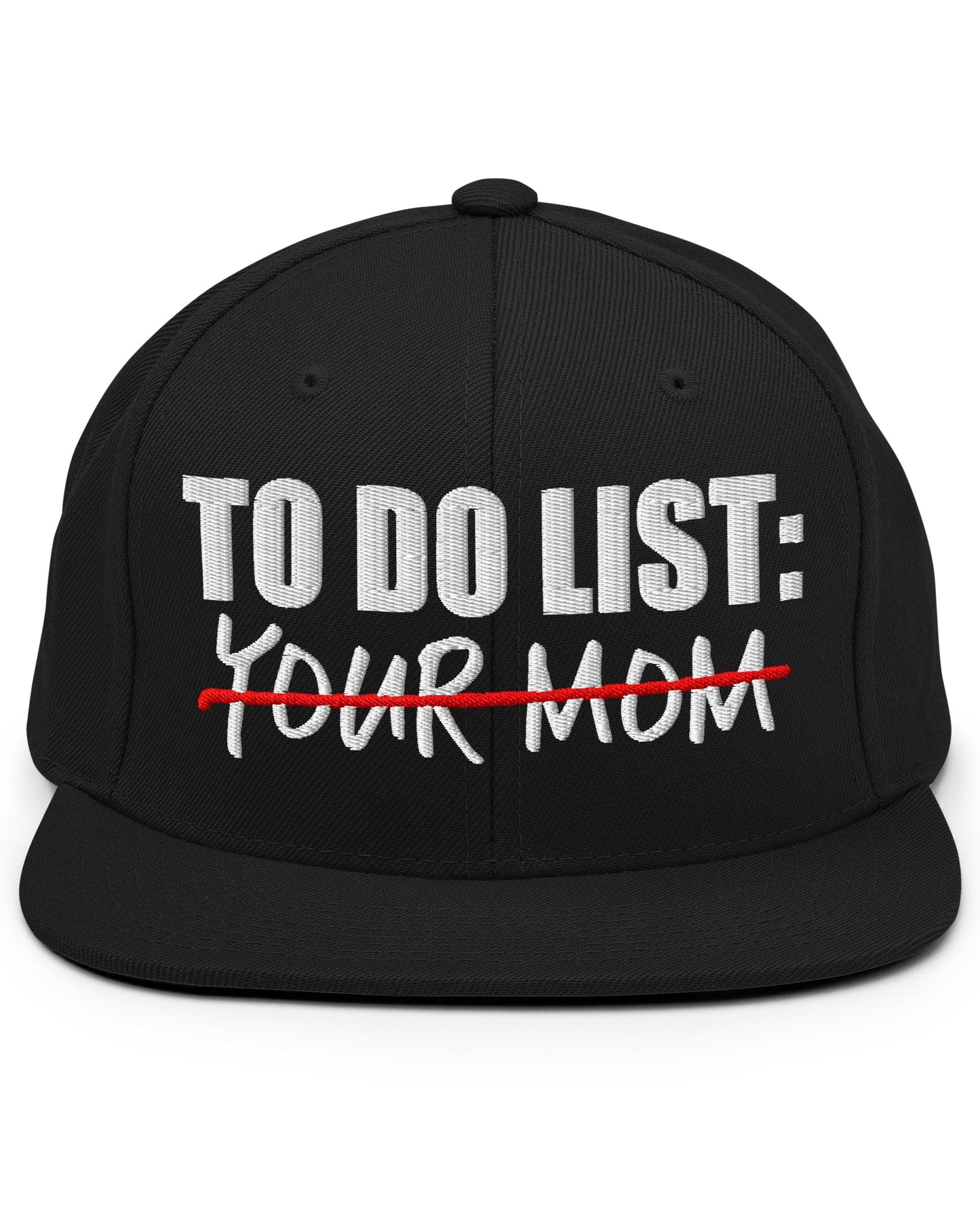 To Do List Your Mom Hat
