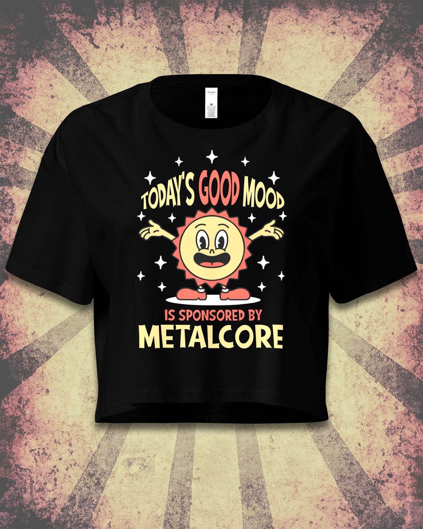 Today's Good Mood Is Sponsored by Metalcore Crop Top