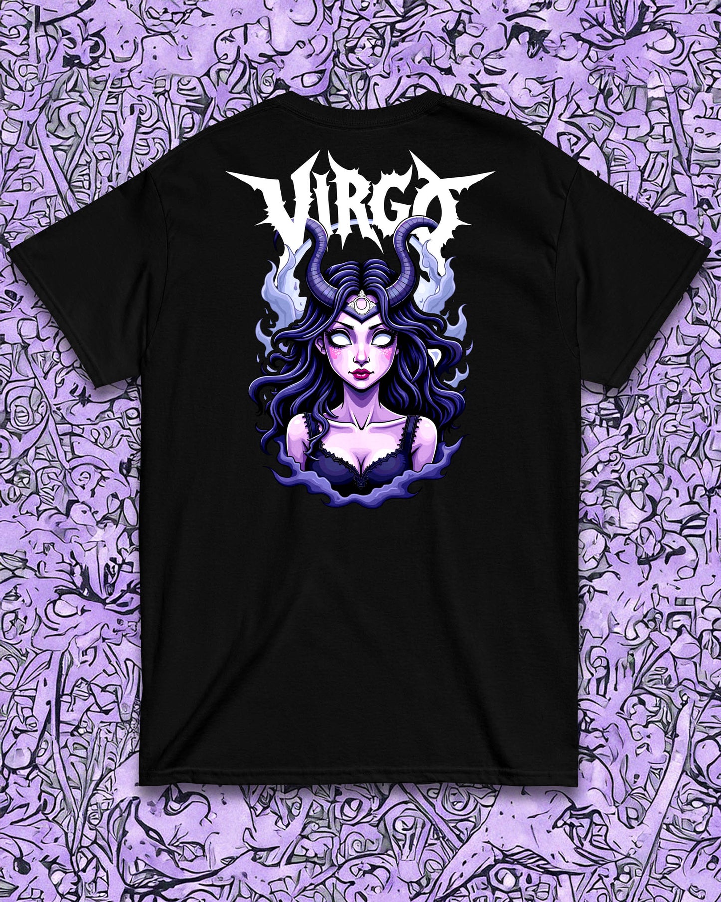 VIRGO Embroidered T-Shirt