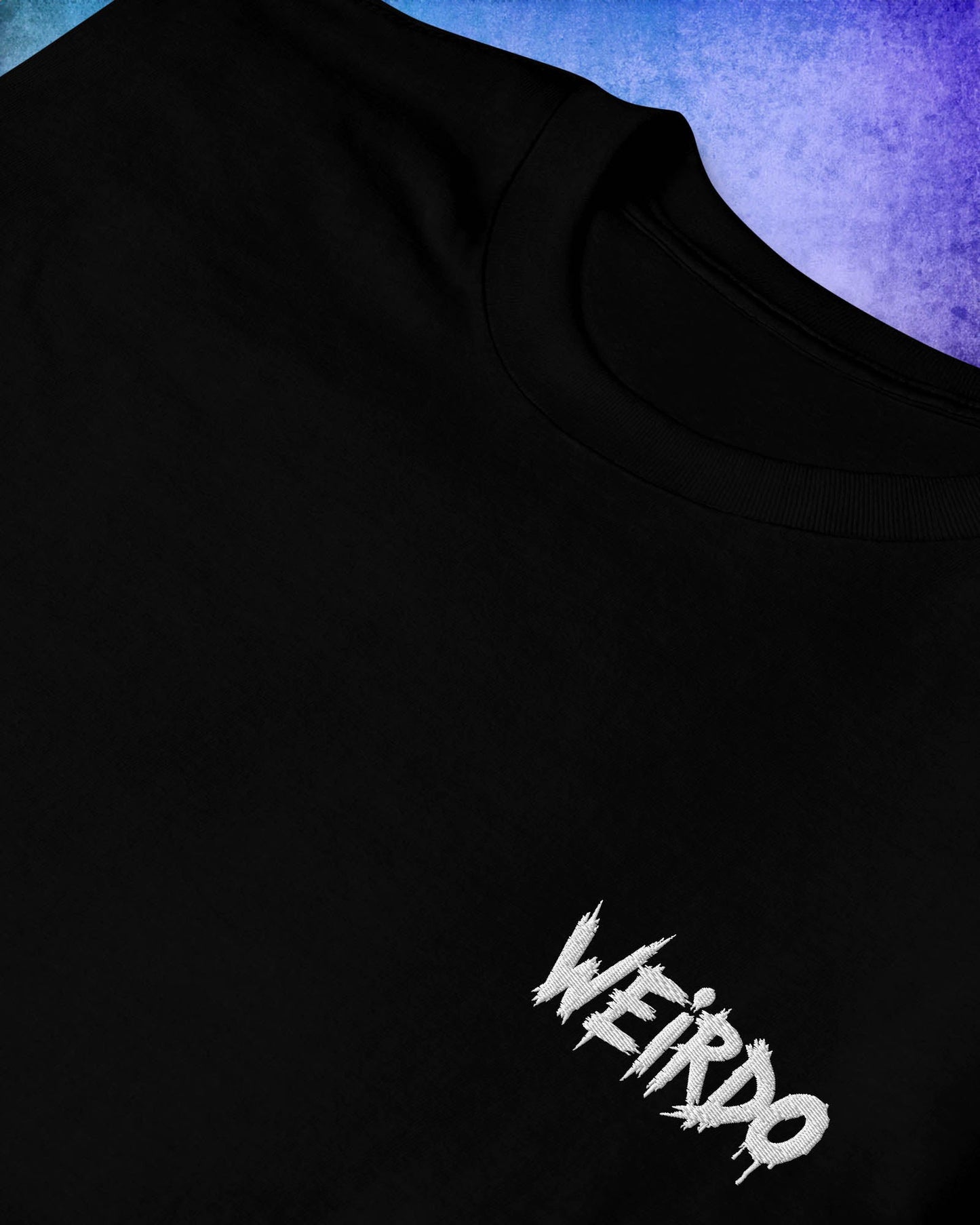 WEIRDO Embroidered T-Shirt