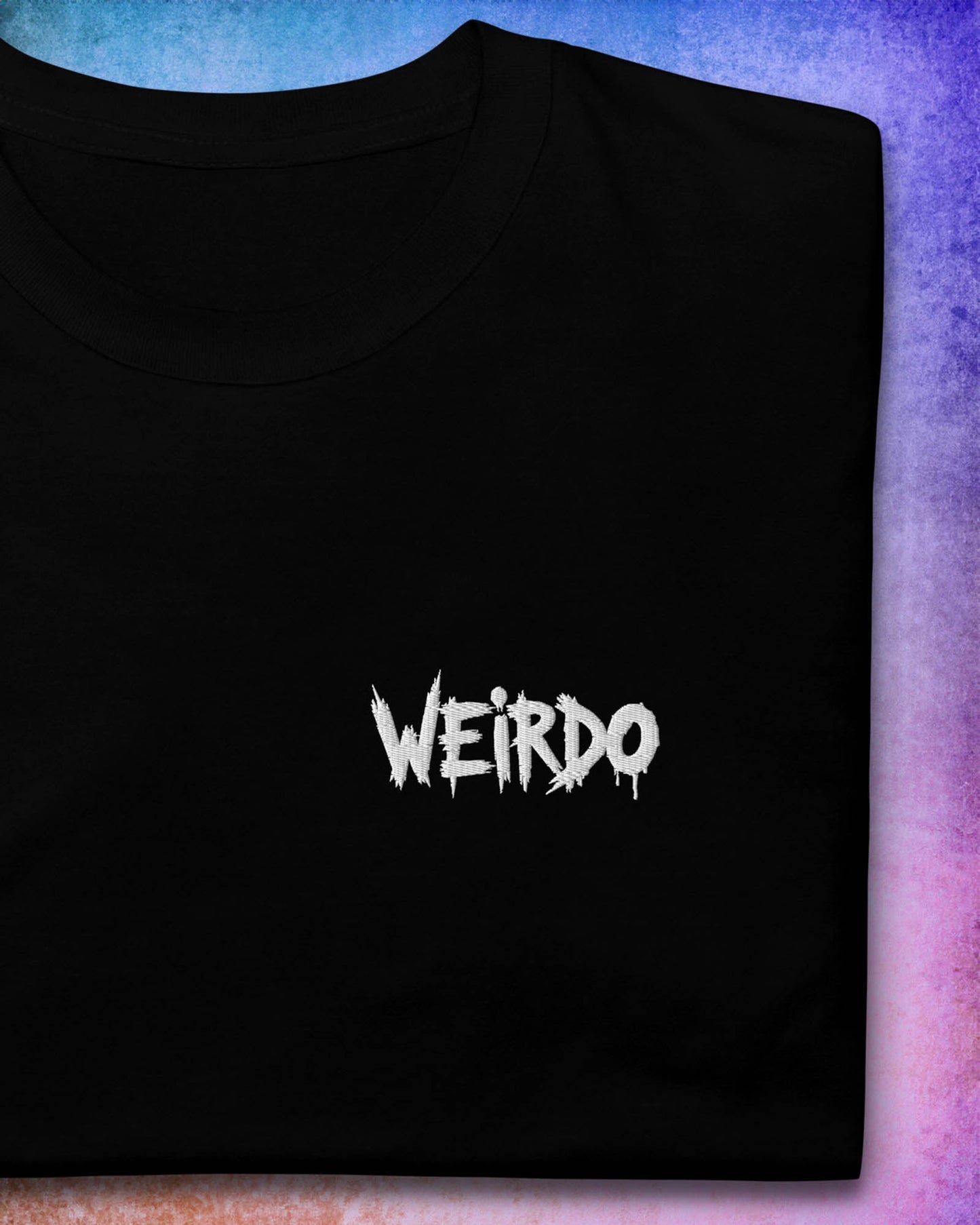 WEIRDO Embroidered T-Shirt
