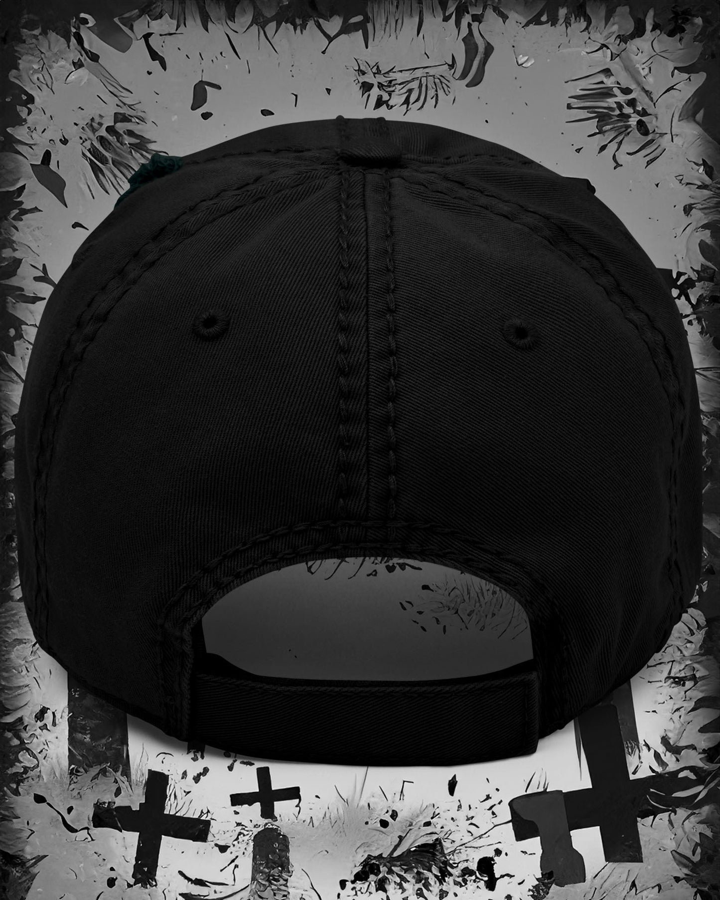 Worst Case You Die Distressed Dad Hat
