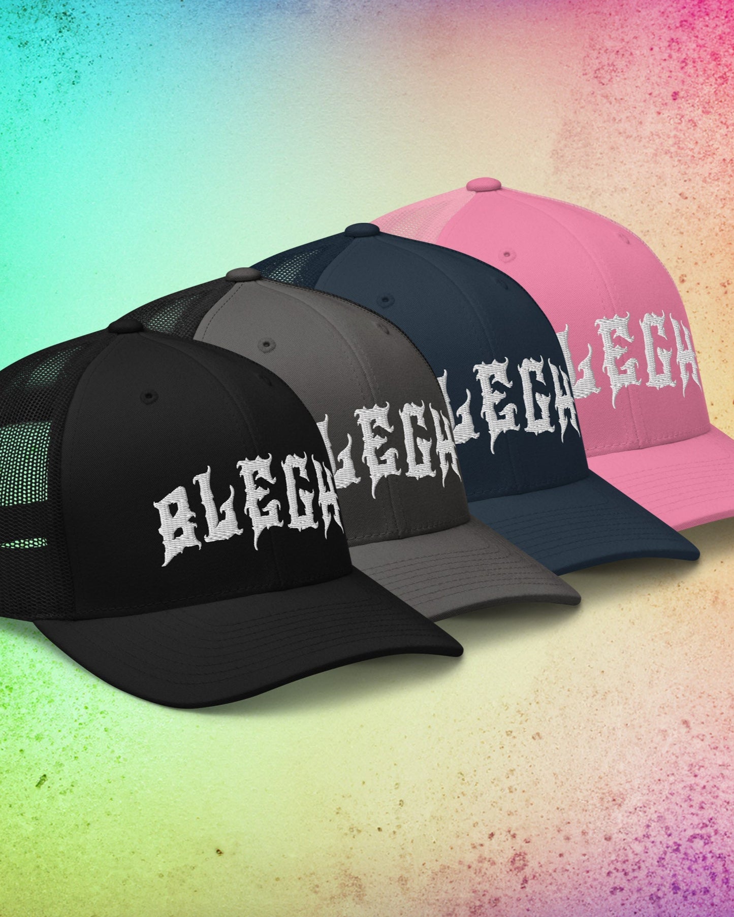 Blegh Retro Trucker Cap