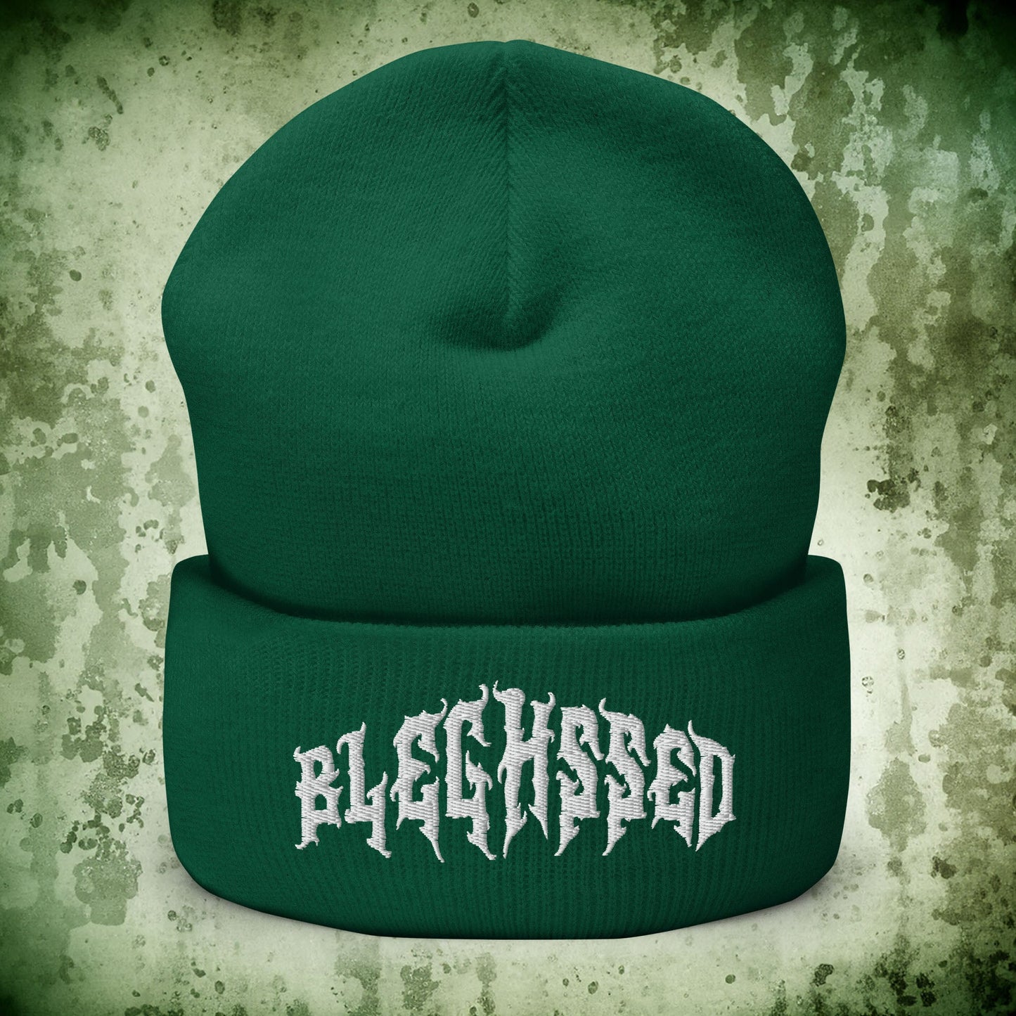 Bleghssed Cuffed Beanie