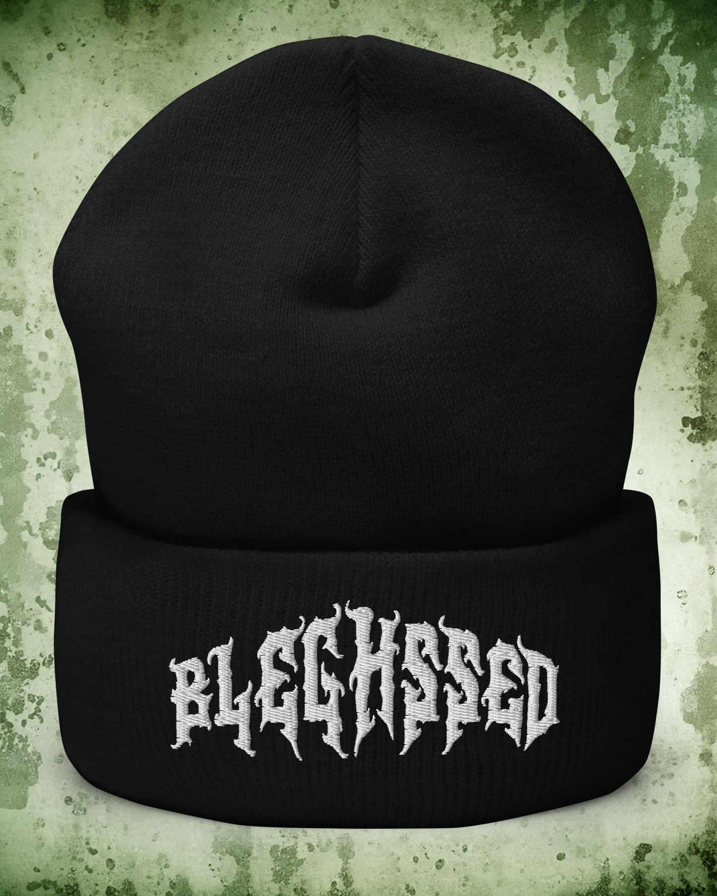 Bleghssed Cuffed Beanie