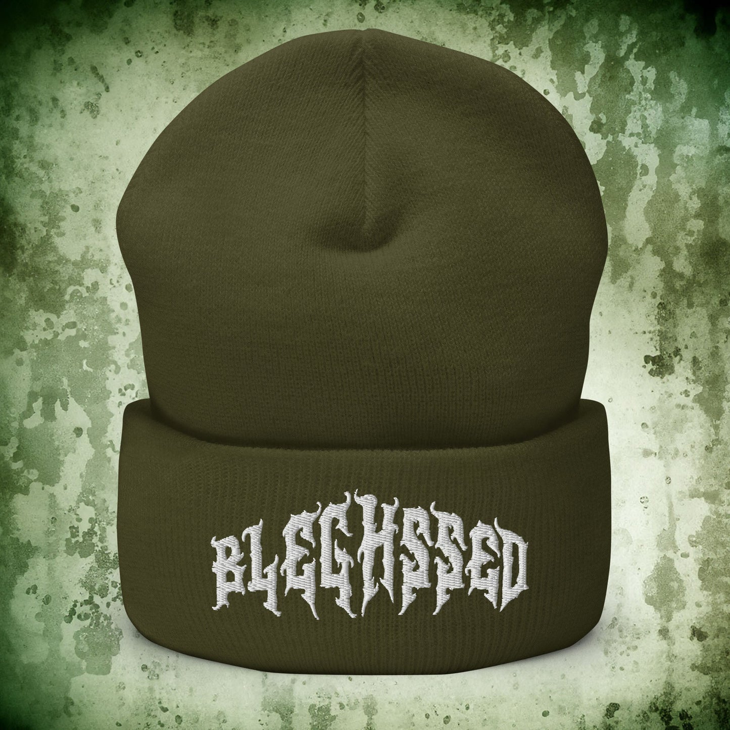 Bleghssed Cuffed Beanie