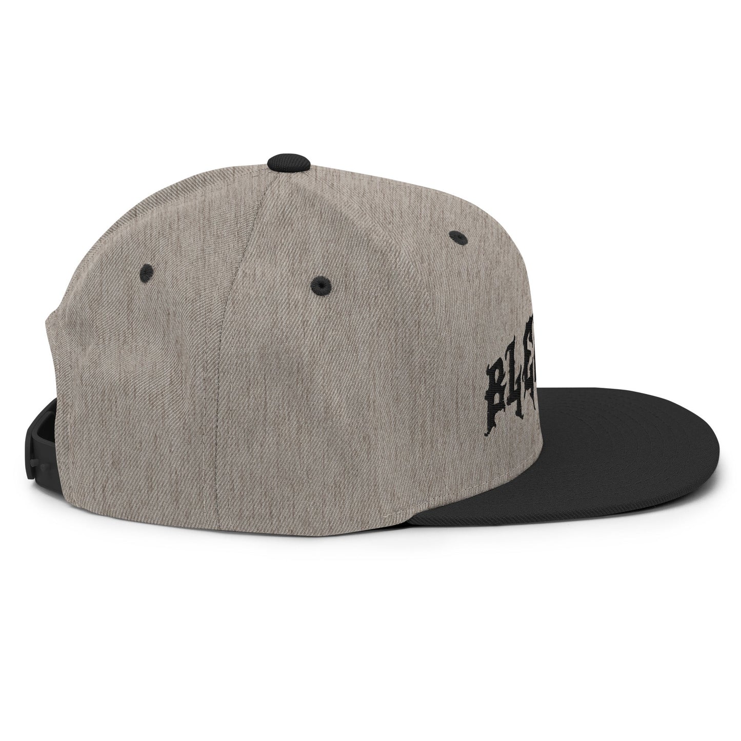 Bleghssed Heather Snapback Hat