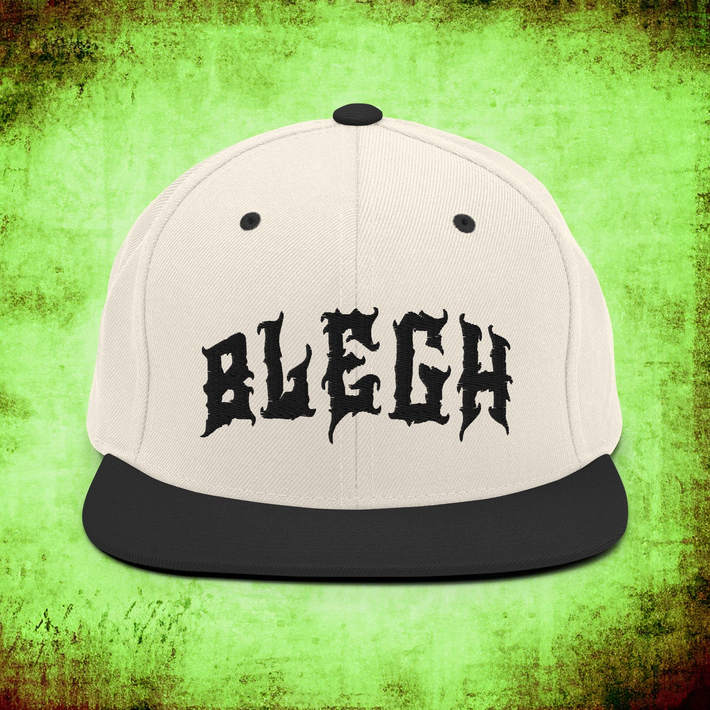 Classic Heather Blegh Snapback Hat
