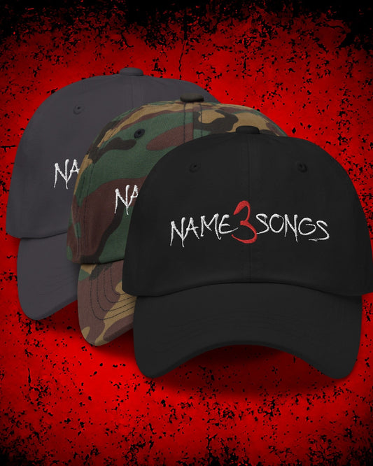 Name 3 Songs Classic Dad Hat