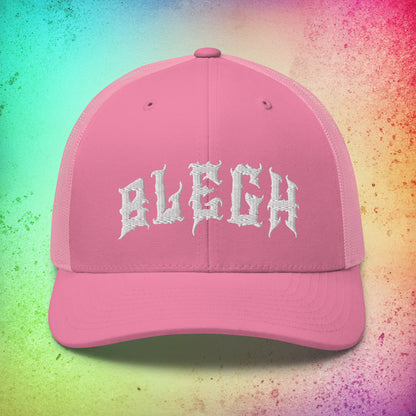 Blegh Retro Trucker Cap