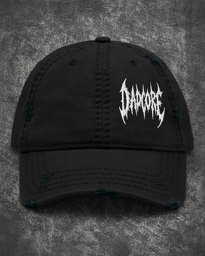 DADCORE Distressed Dad Hat