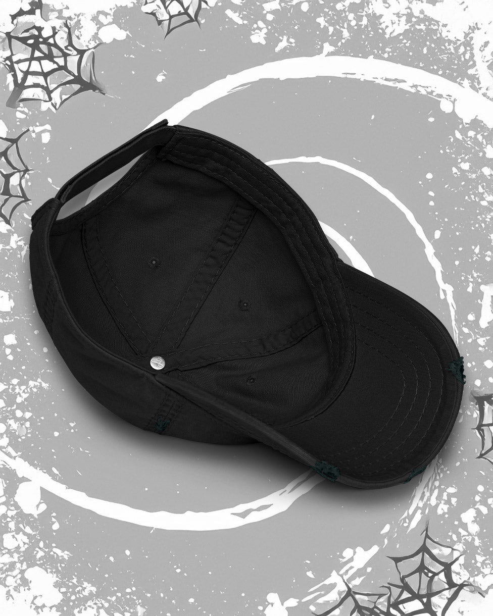 BOO BLEGH Distressed Dad Hat
