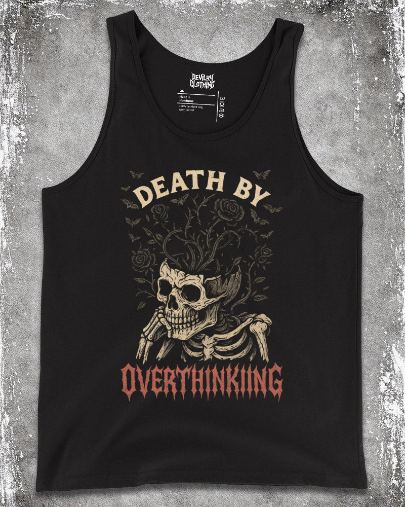 DEATH BY OVERTHINKING Tank Top