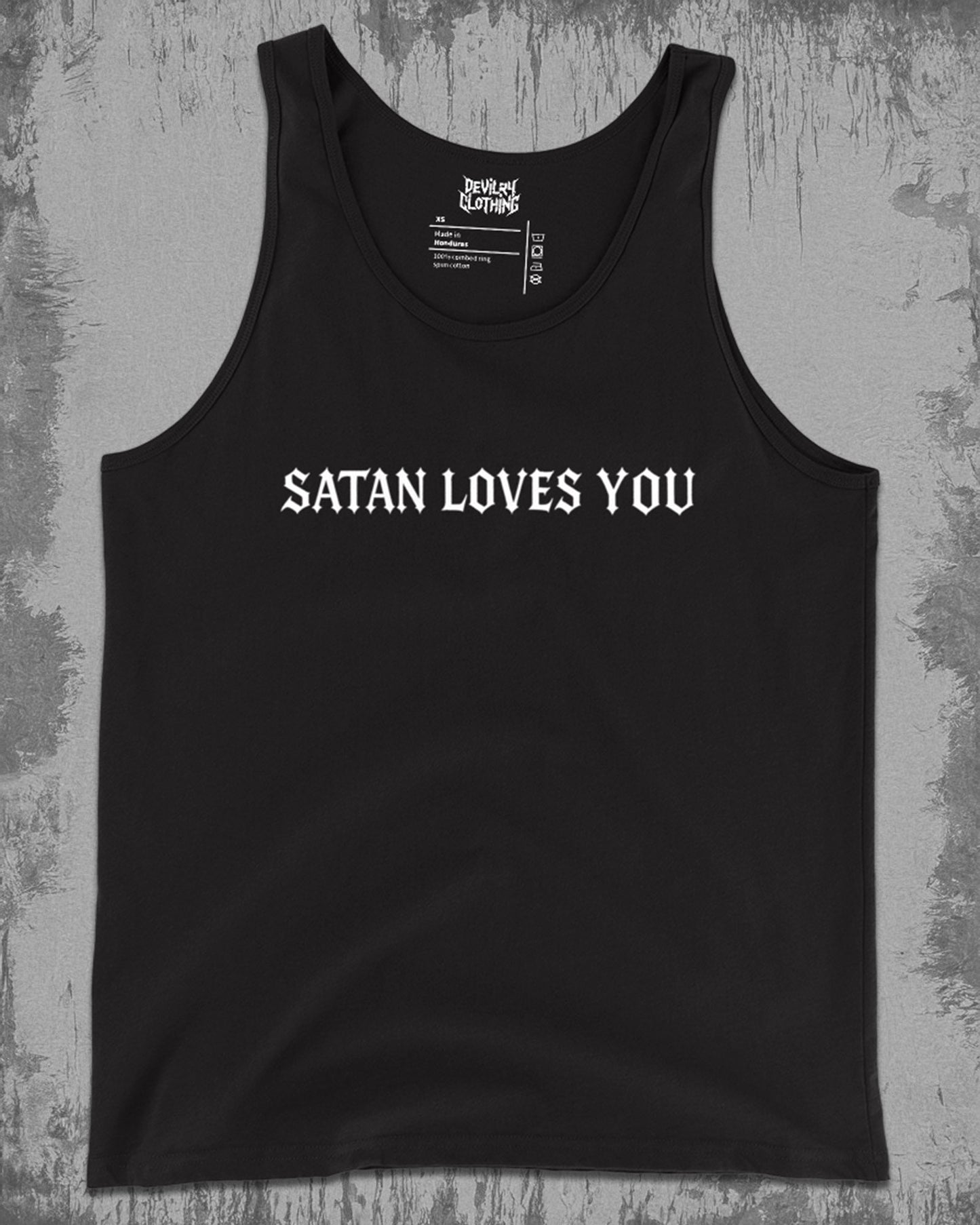SATAN LOVES YOU Tank Top