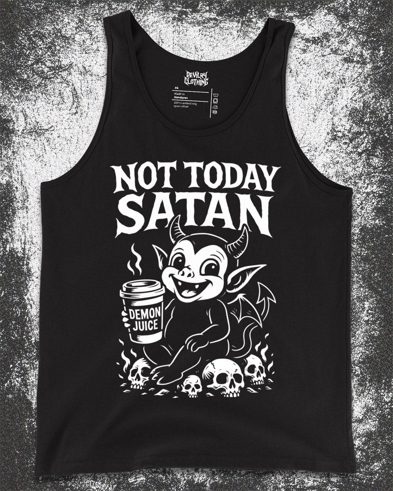 NOT TODAY SATAN Tank Top