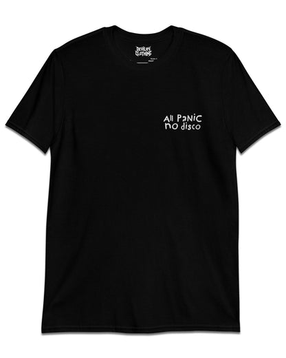 All PaNiC No Disco Embroidered T-Shirt