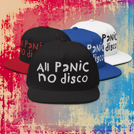 All Panic No Disco Snapback Hat