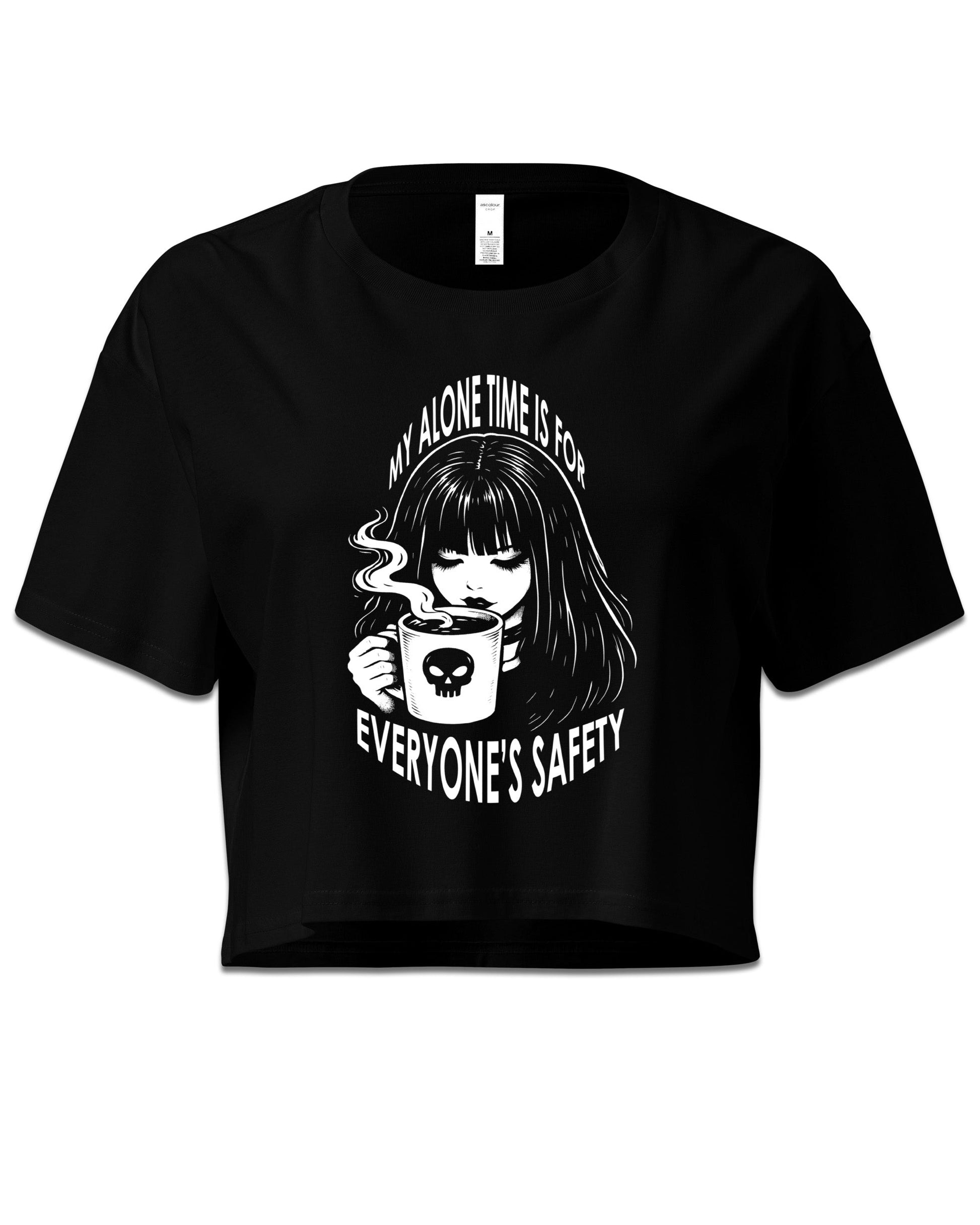 Alone Time Protocol Crop Top