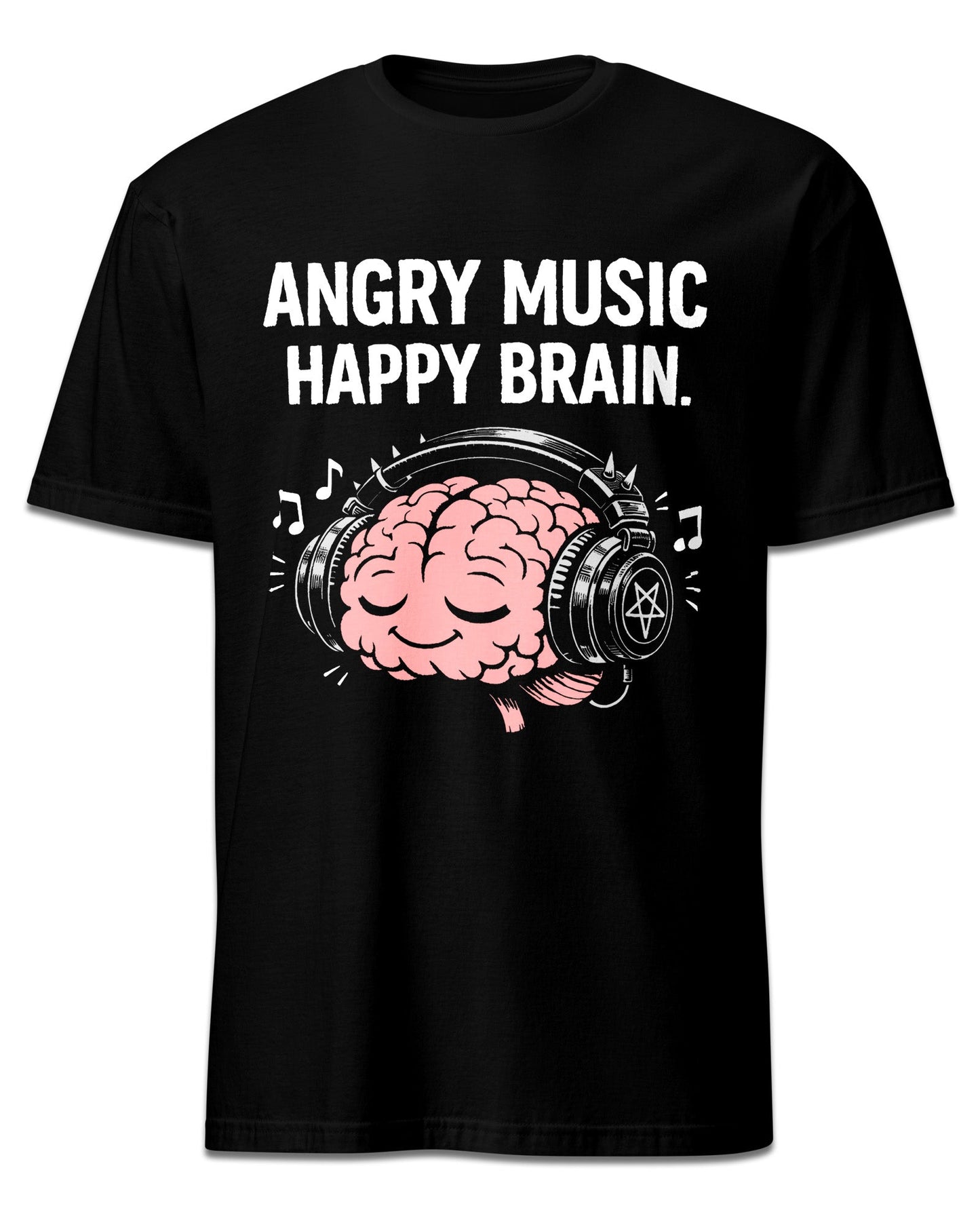 Angry Music Happy Brain T-Shirt