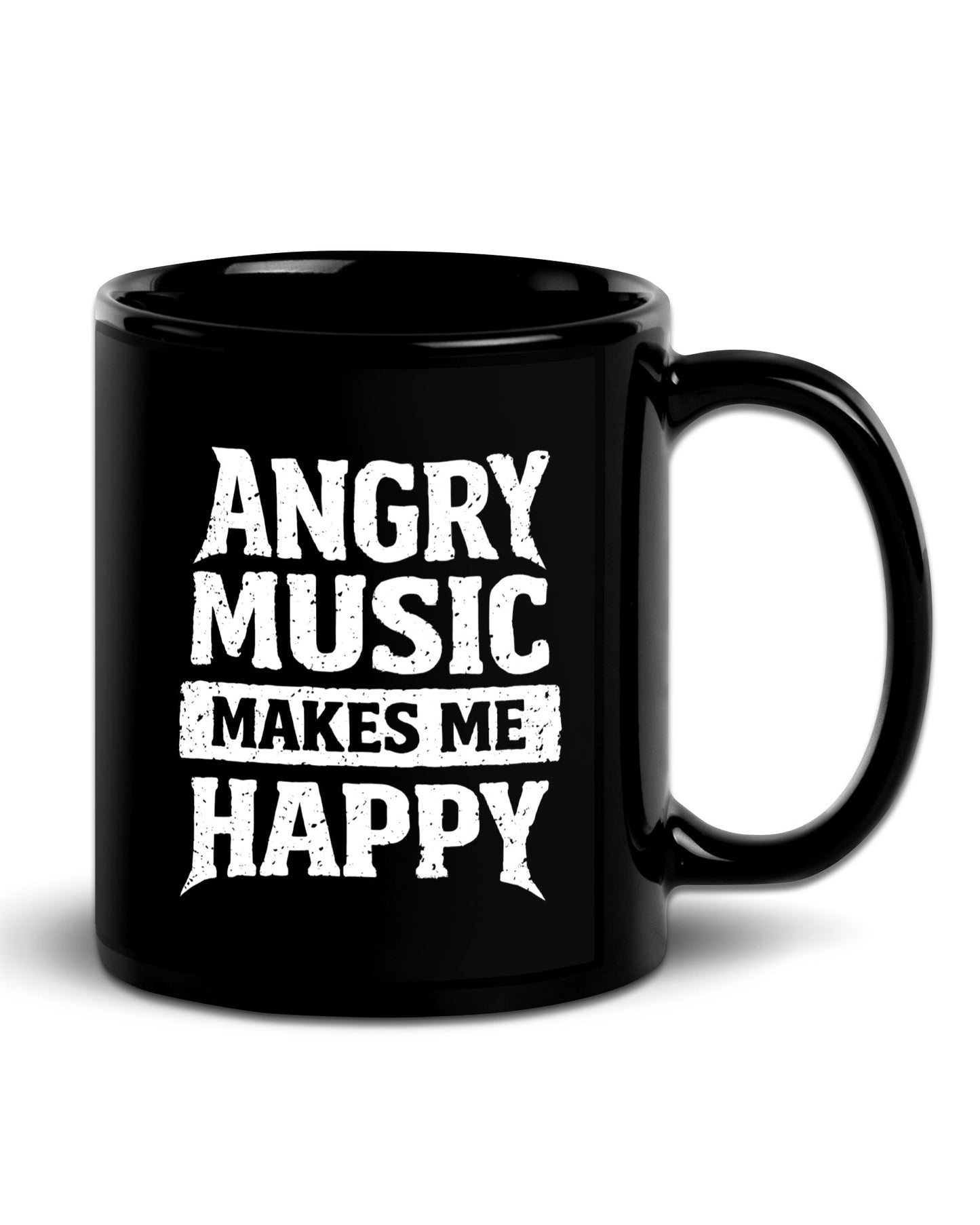 Angry Music Makes Me Happy Mug