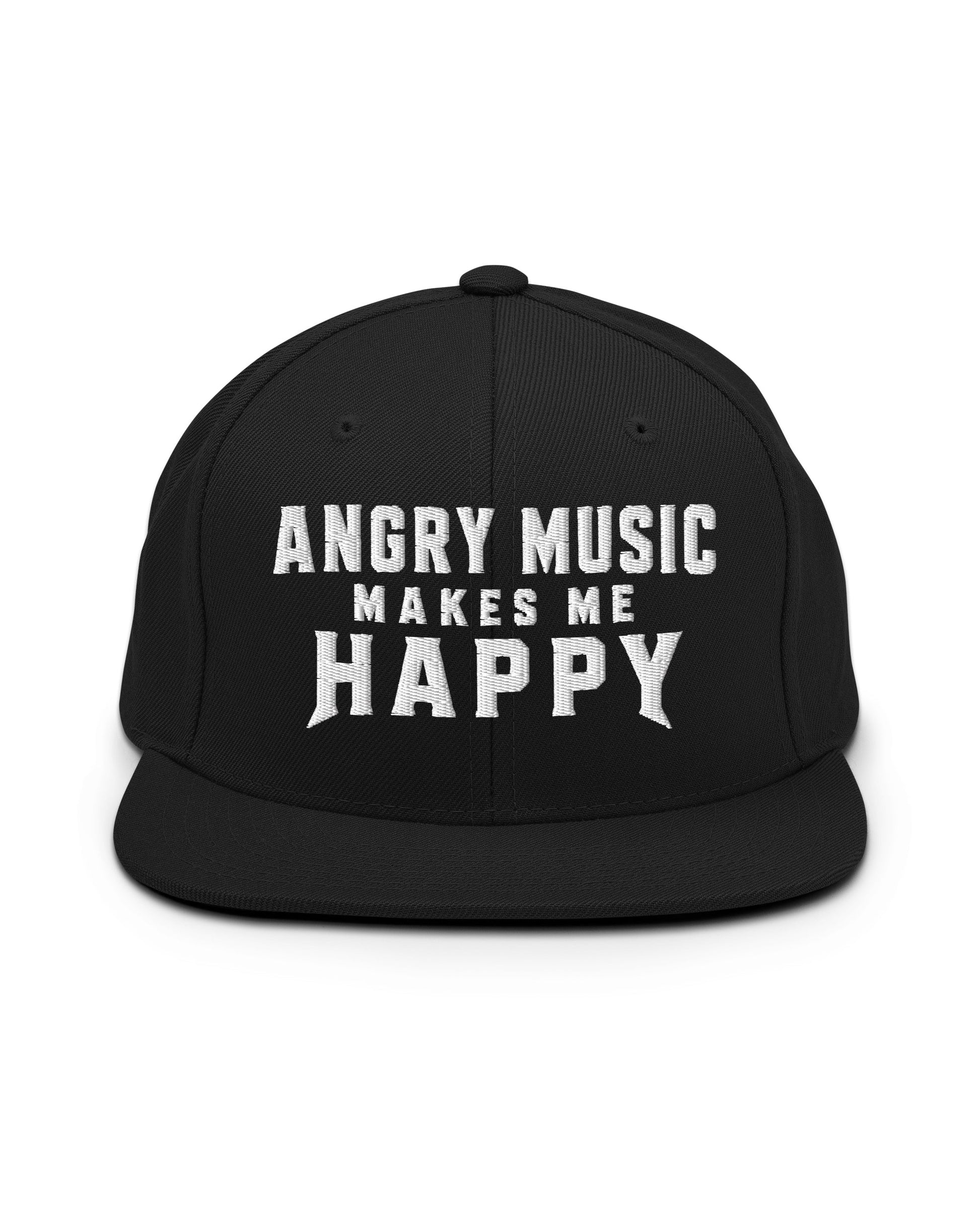 Angry Music Makes Me Happy Snapback