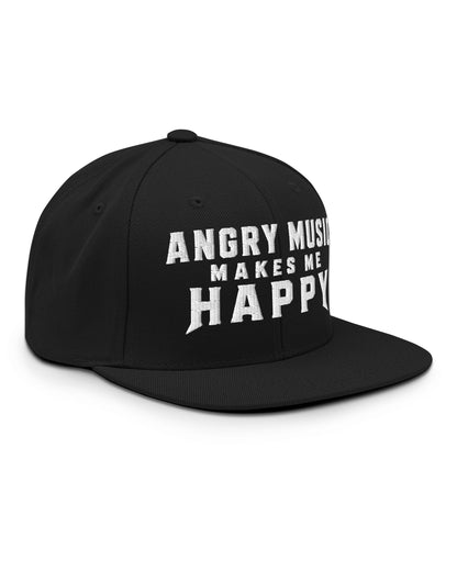 Angry Music Makes Me Happy Snapback