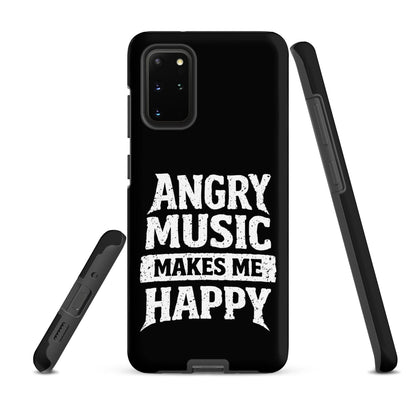 Angry Music Makes Me Happy Tough Samsung Case