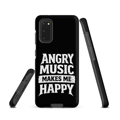 Angry Music Makes Me Happy Tough Samsung Case