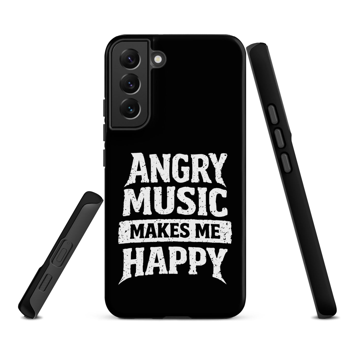 Angry Music Makes Me Happy Tough Samsung Case