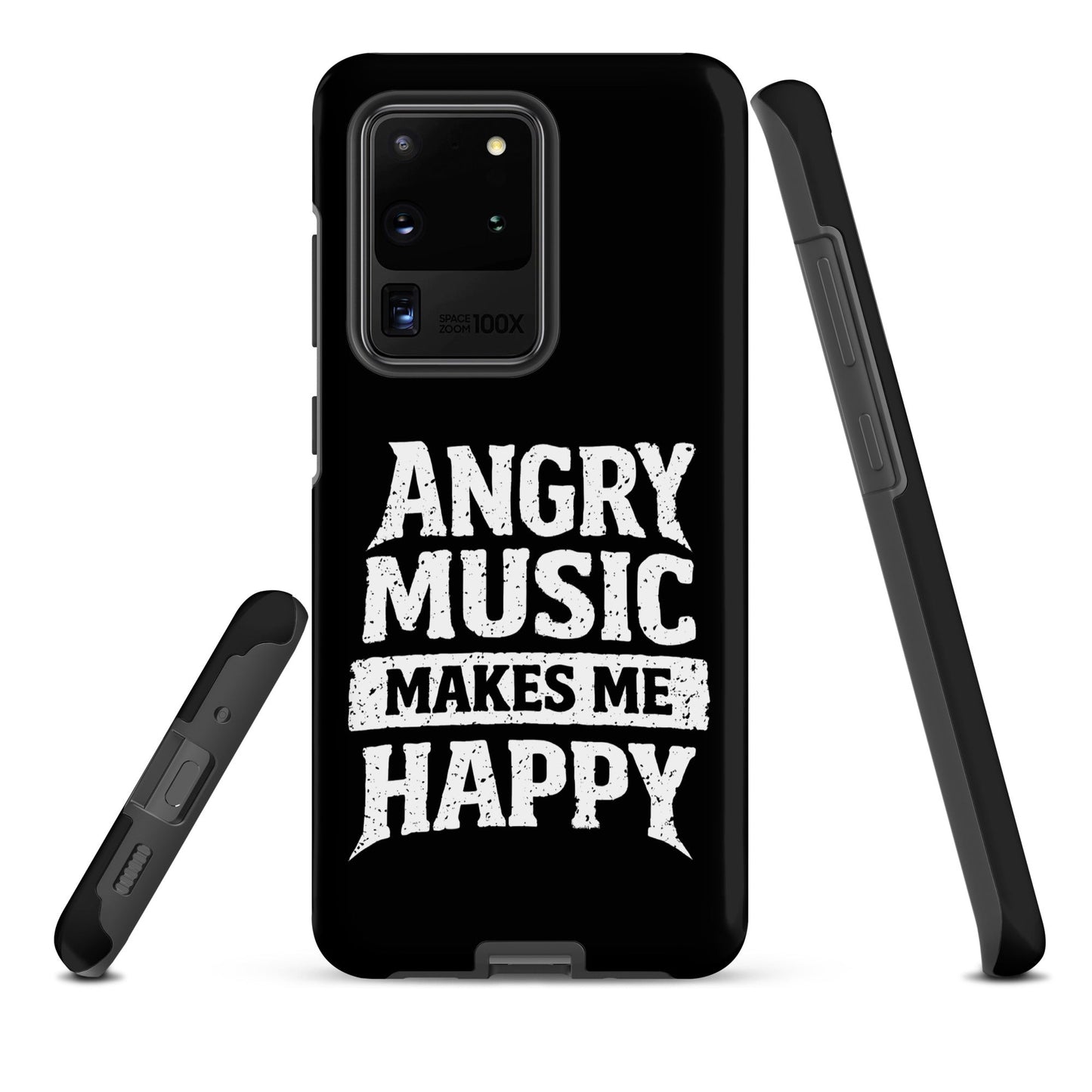 Angry Music Makes Me Happy Tough Samsung Case