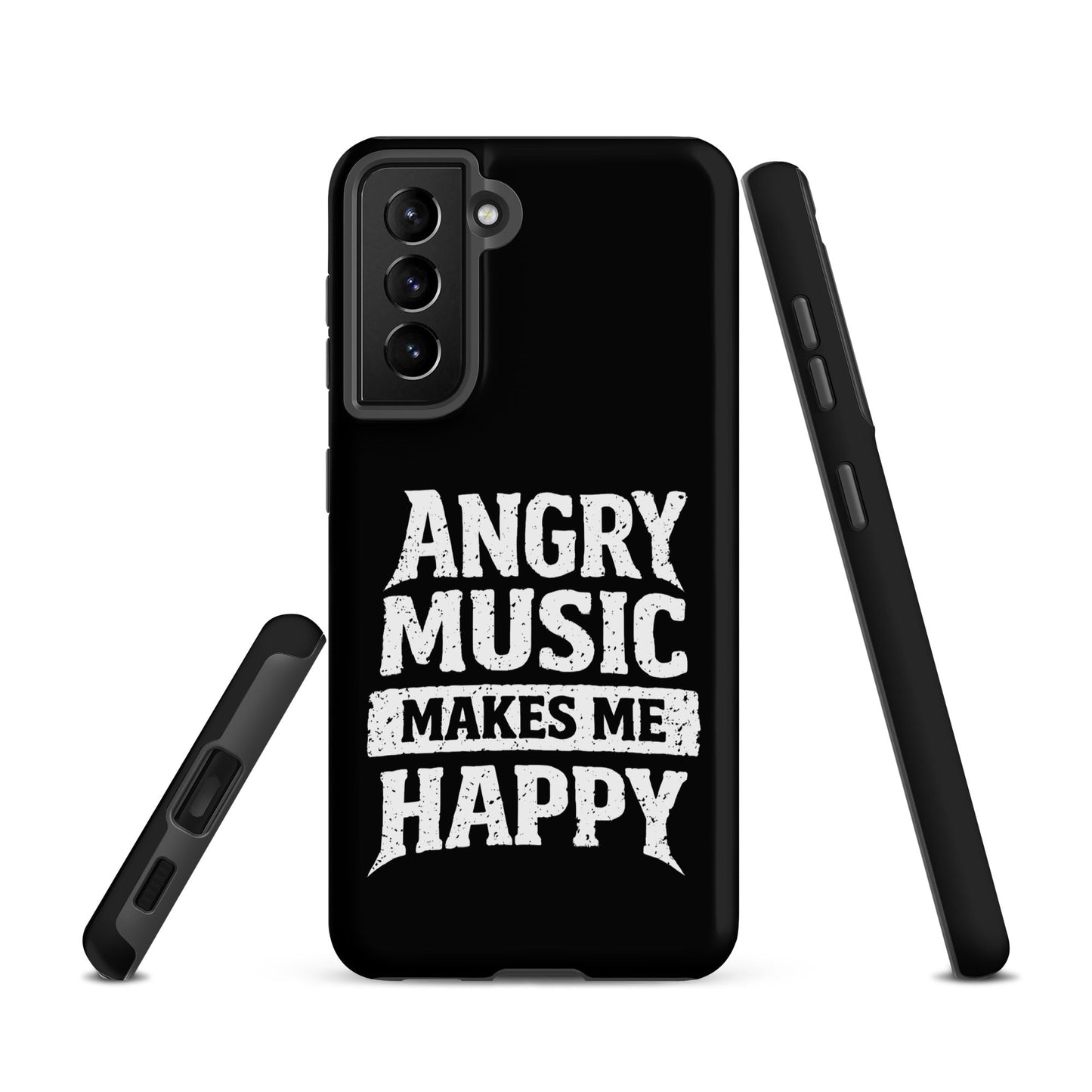 Angry Music Makes Me Happy Tough Samsung Case