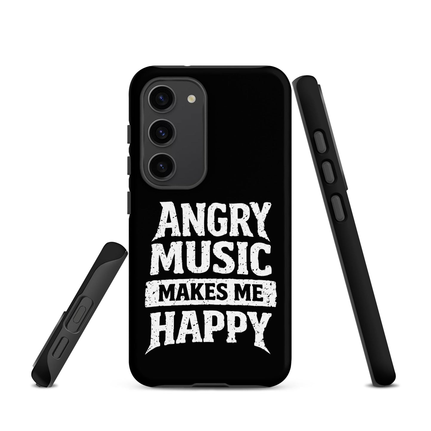 Angry Music Makes Me Happy Tough Samsung Case