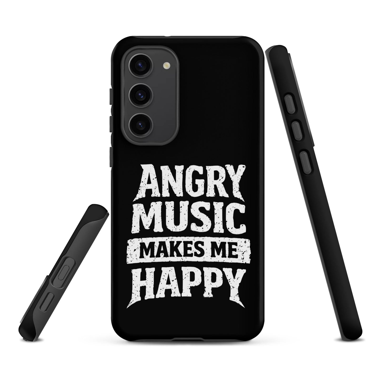 Angry Music Makes Me Happy Tough Samsung Case