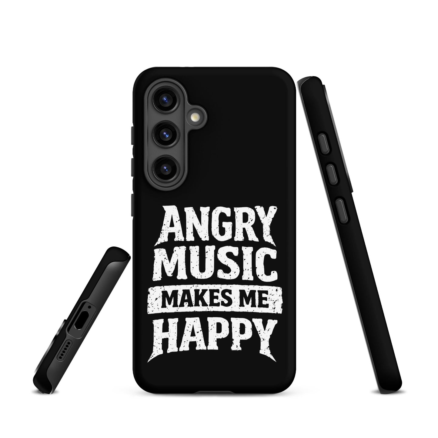 Angry Music Makes Me Happy Tough Samsung Case