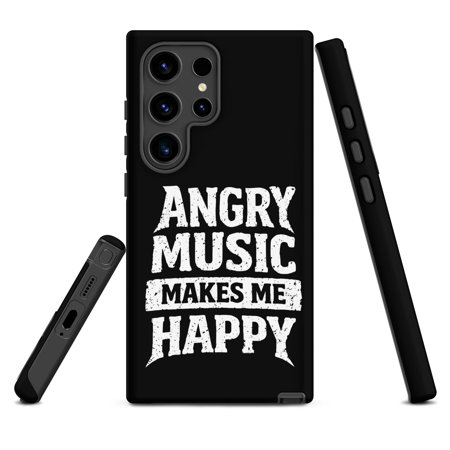 Angry Music Makes Me Happy Tough Samsung Case