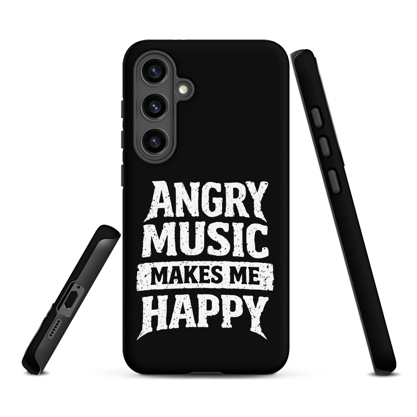 Angry Music Makes Me Happy Tough Samsung Case