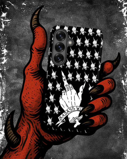 Badass Witch – Gothic Witch Finger Samsung Case