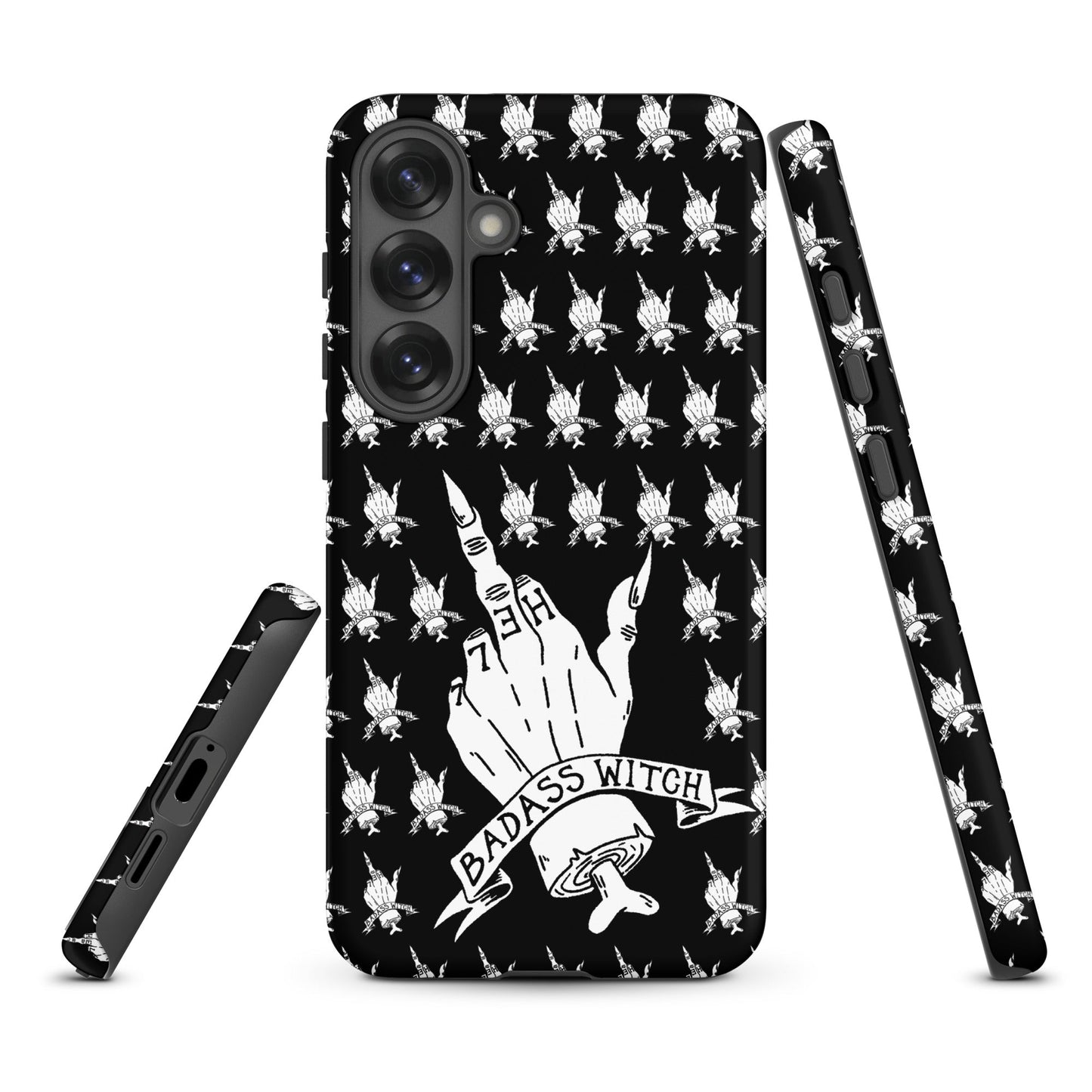 Badass Witch – Gothic Witch Finger Samsung Case