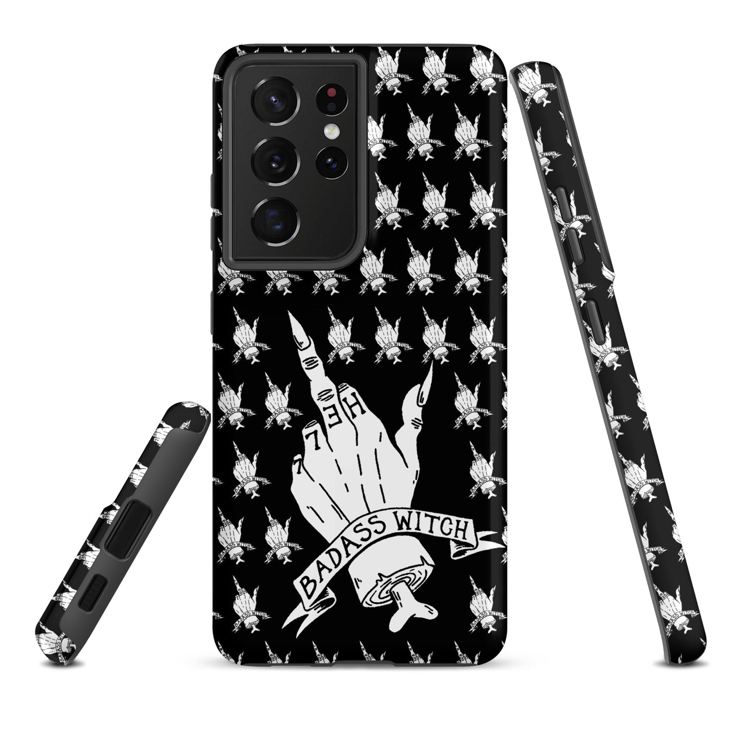 Badass Witch – Gothic Witch Finger Samsung Case