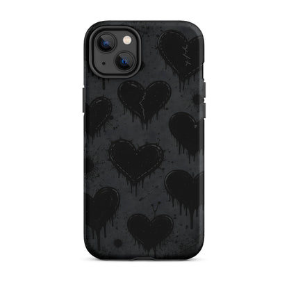BLACKHEART STATIC iPhone Tough Case