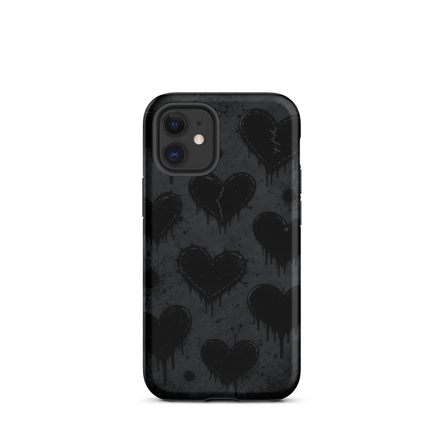 BLACKHEART STATIC iPhone Tough Case