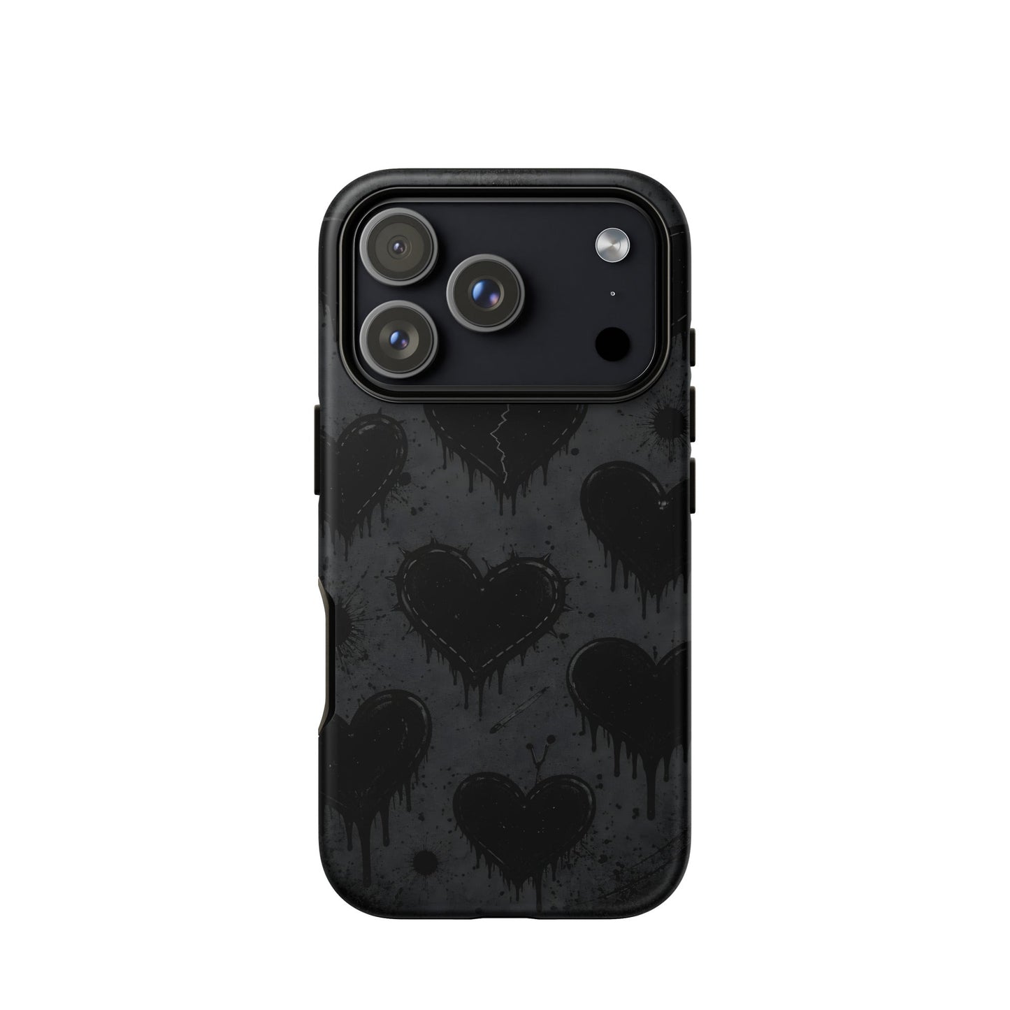 BLACKHEART STATIC iPhone Tough Case