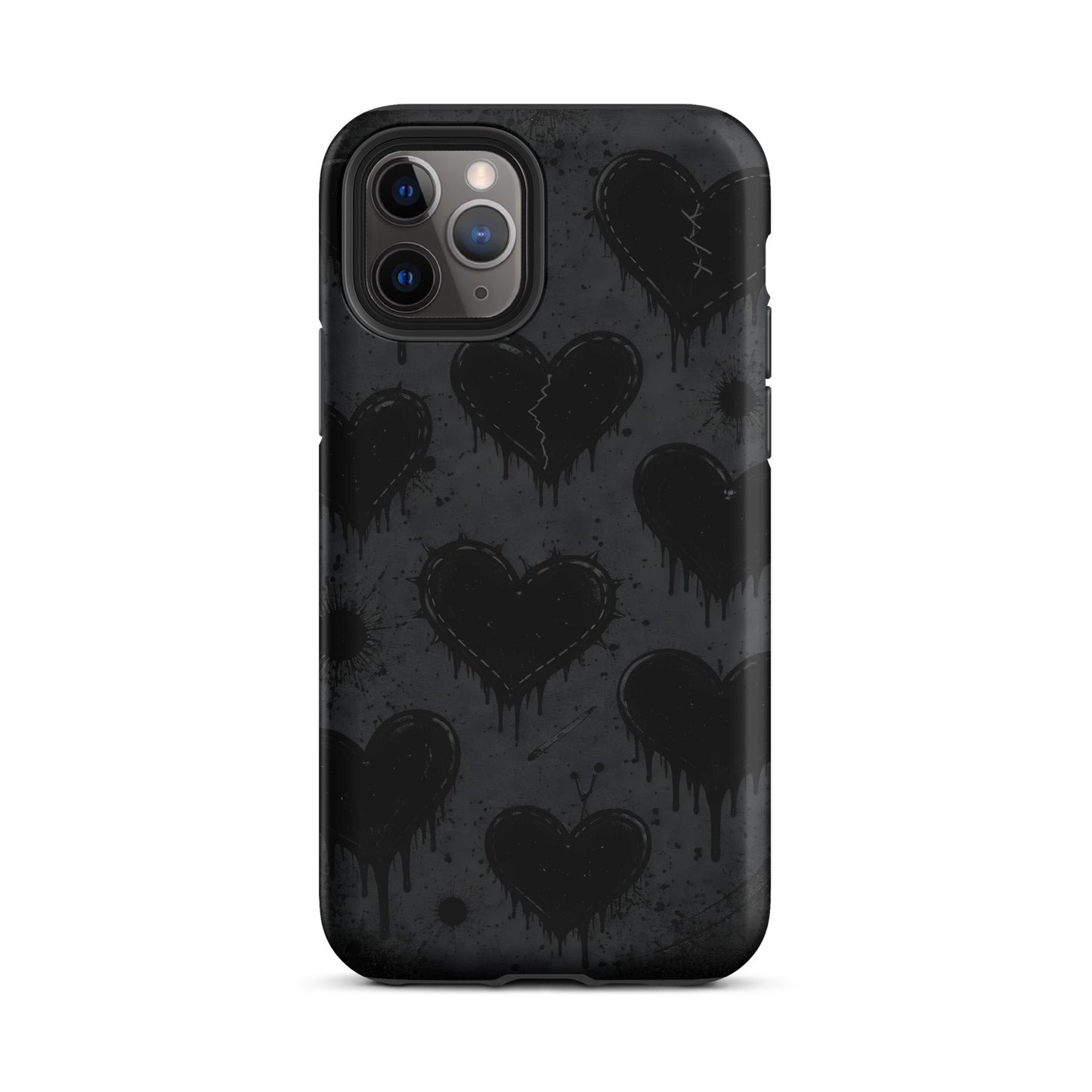 BLACKHEART STATIC iPhone Tough Case