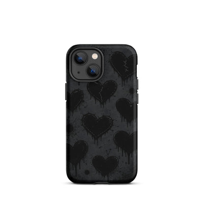 BLACKHEART STATIC iPhone Tough Case