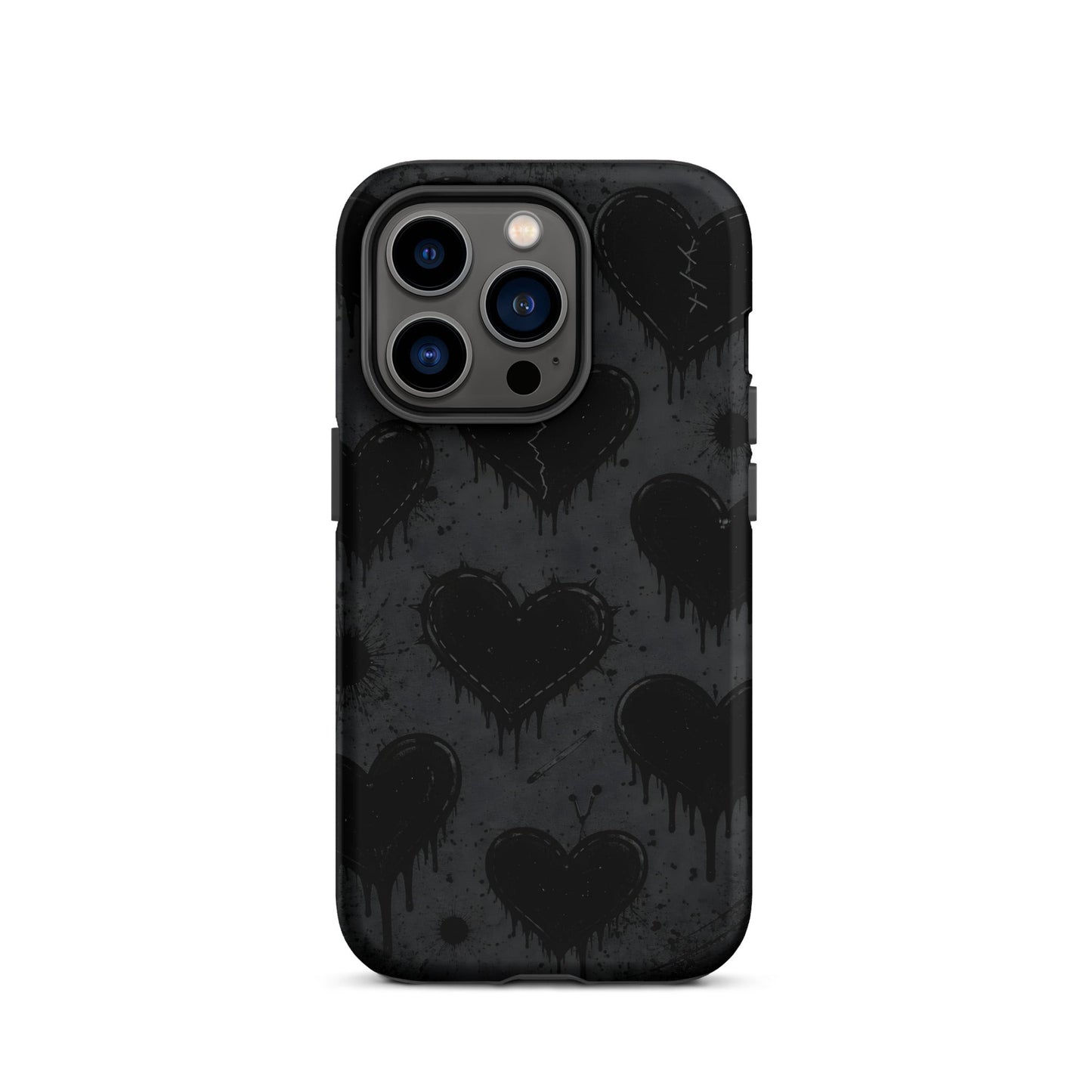 BLACKHEART STATIC iPhone Tough Case